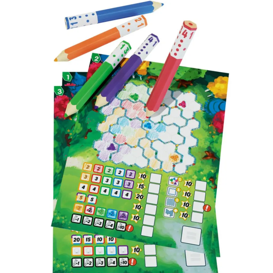 999 Games Pick a Pen Tuinen dobbelspel