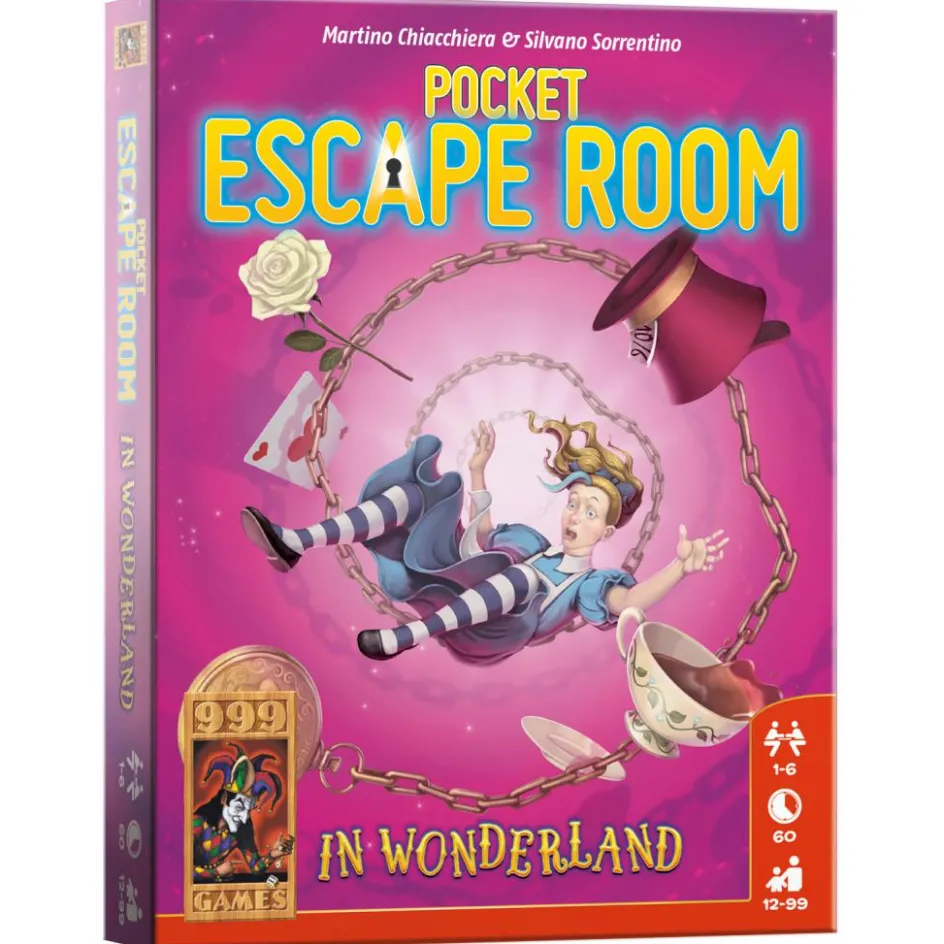 999 Games Pocket Escape Room: in Wonderland