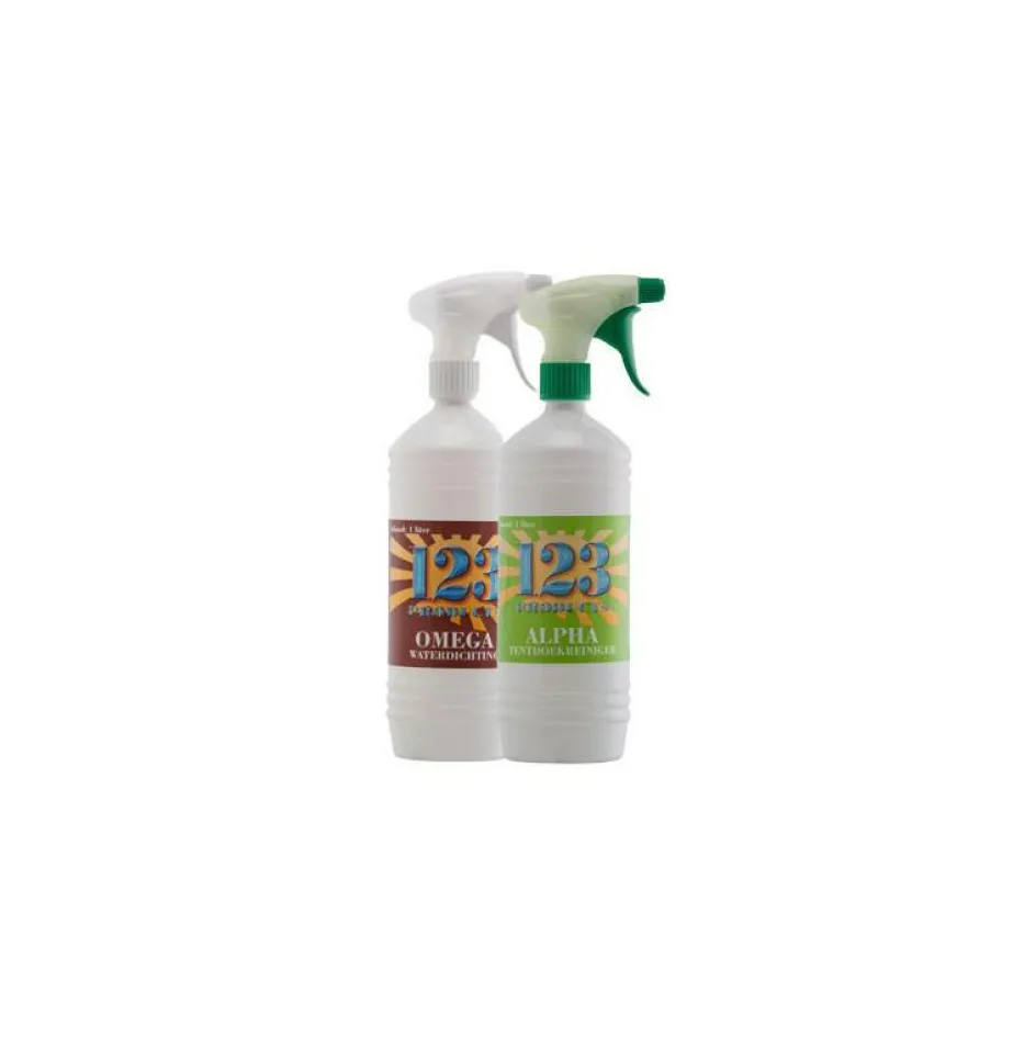 Sale 123 Products Alpha en Omega Dry voordeelpakket 1 liter