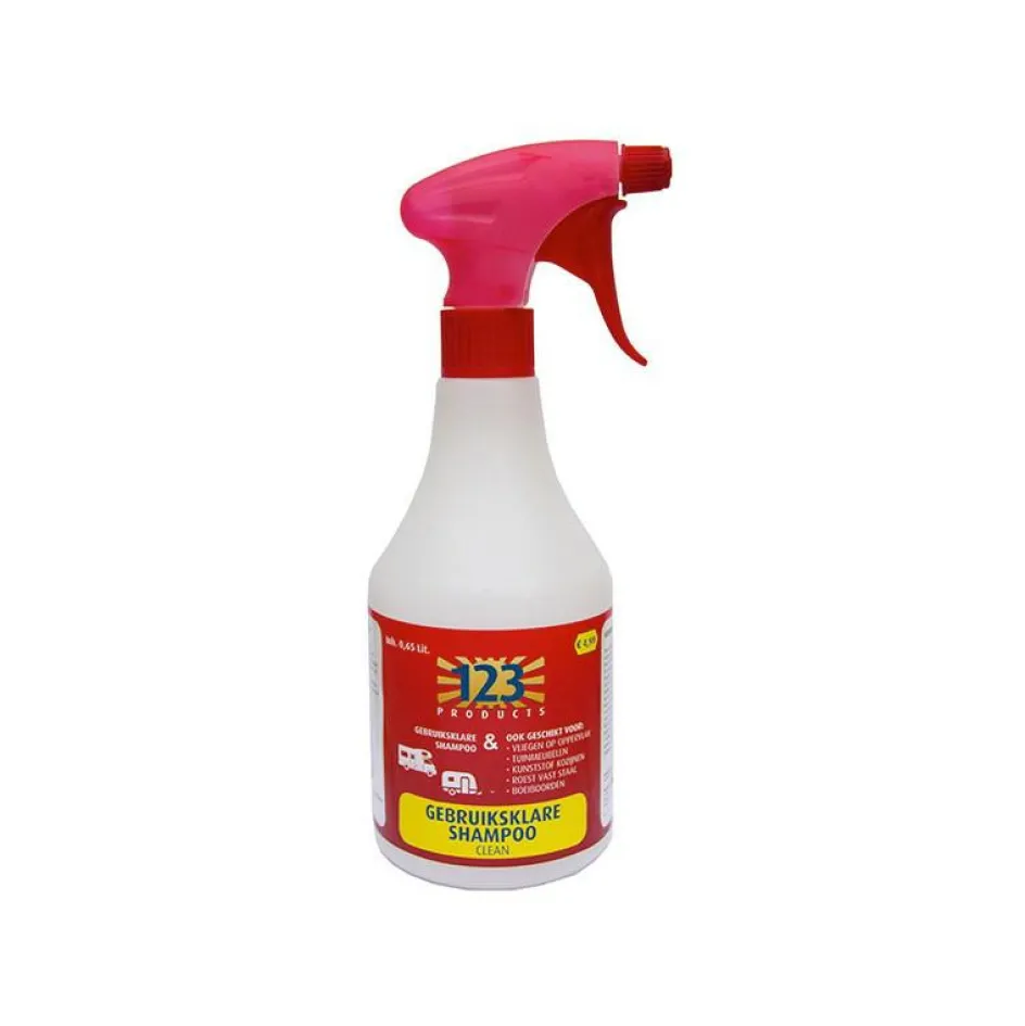 Clearance 123 Products Clean Shampoo spuitflacon 650 ml