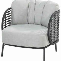 Clearance 4 Seasons Outdoor Fabrice loungestoel anthracite