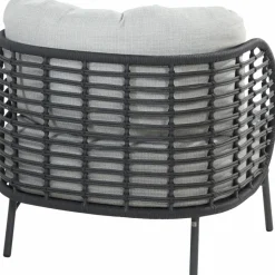 Clearance 4 Seasons Outdoor Fabrice loungestoel anthracite