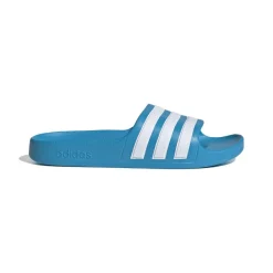 New adidas Adilette Aqua slippers junior solar blue cloud white