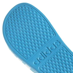 New adidas Adilette Aqua slippers junior solar blue cloud white