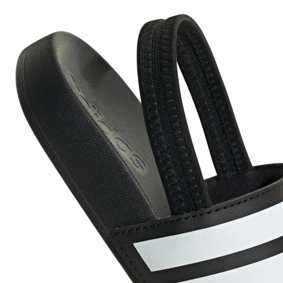 Clearance adidas Adilette Estrap slippers junior kinderen black