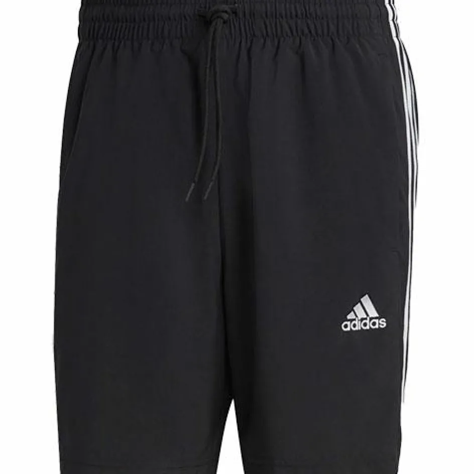 Discount adidas Aeroready Essentials Chelsea 3-Stripes short heren black white
