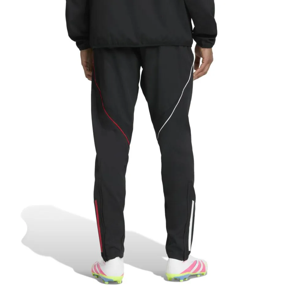 adidas Ajax Tiro 25 Pre-match trainingsbroek heren black white bold red