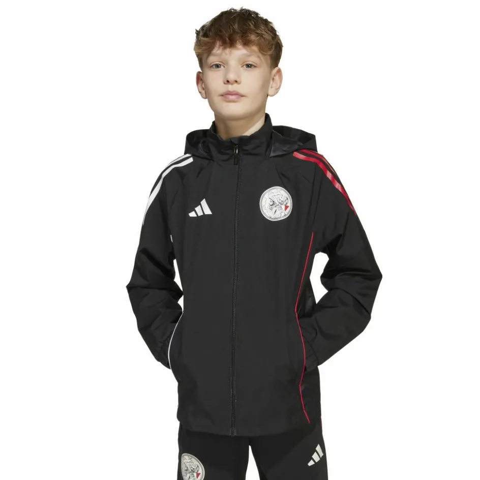 adidas Ajax Tiro 25 trainingsjack junior black