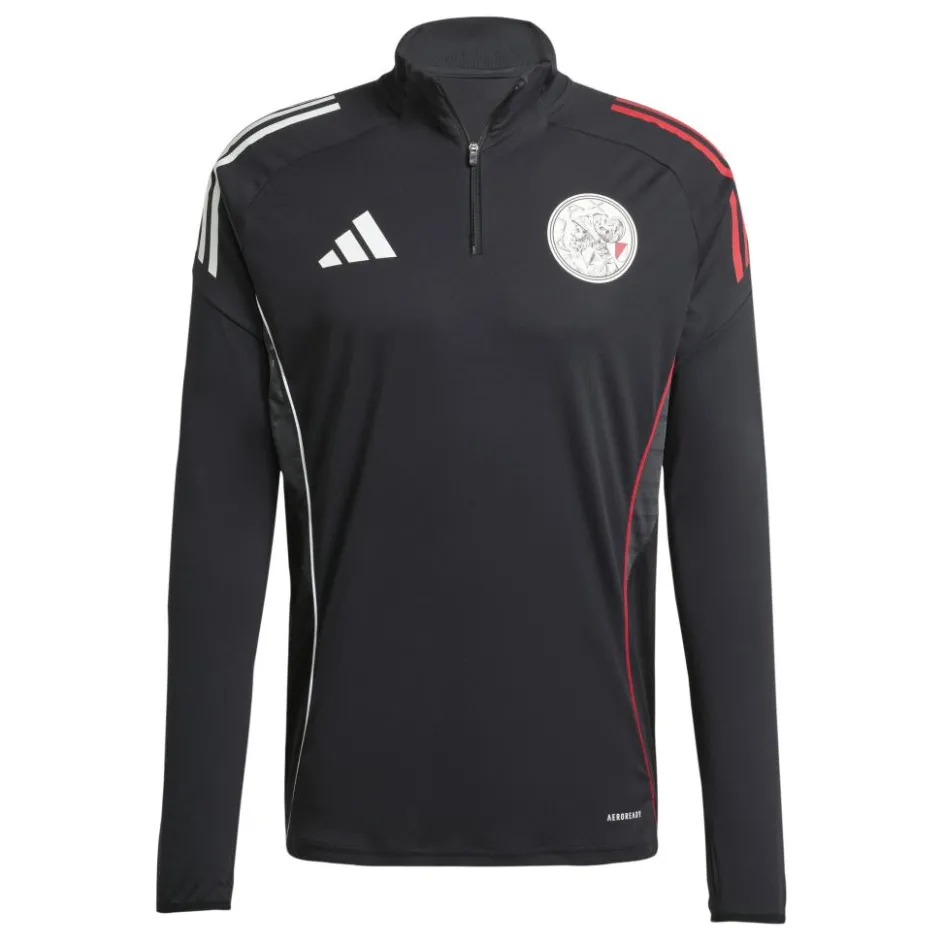 Clearance adidas Ajax Tiro 25 trainingsshirt heren black white bold red