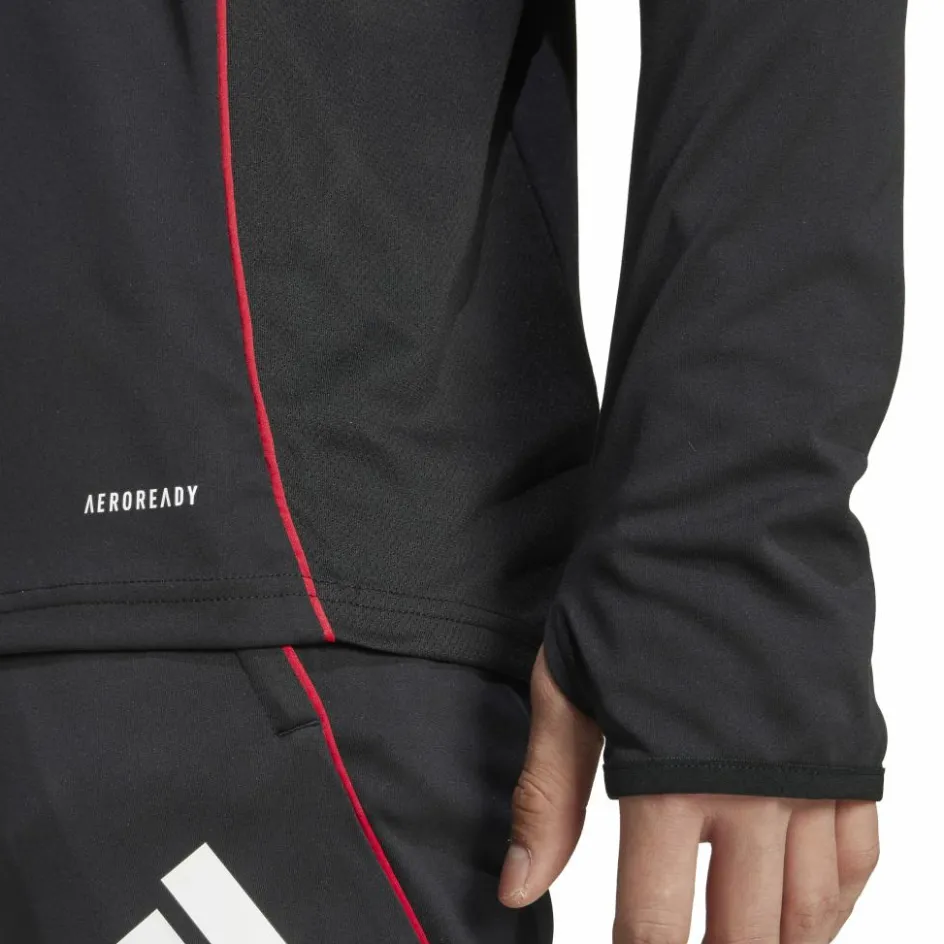 Clearance adidas Ajax Tiro 25 trainingsshirt heren black white bold red