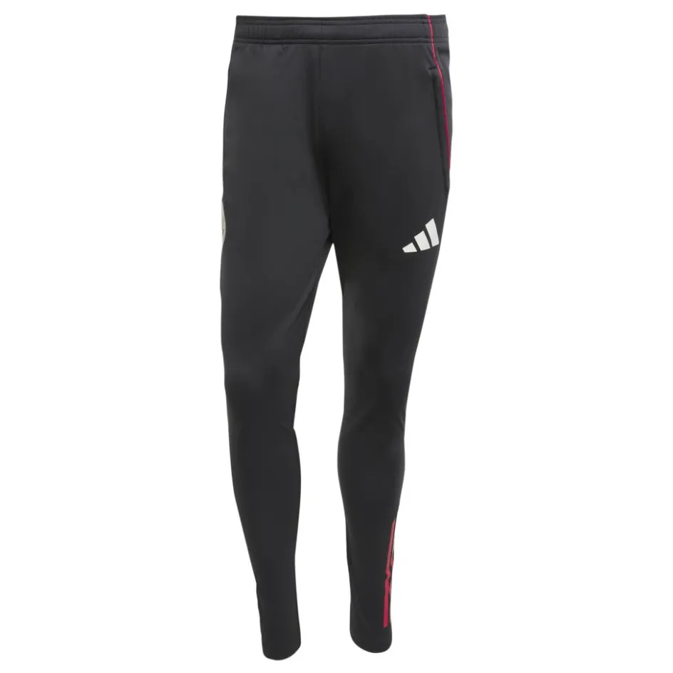 Best adidas Ajax Tiro 25 trainingsbroek heren black white bold red
