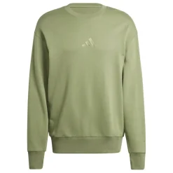 adidas ALL SZN French Terry Crew sweater heren tent green
