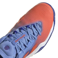 adidas Barricade tennisschoenen heren lucid blue solar red blue fusion