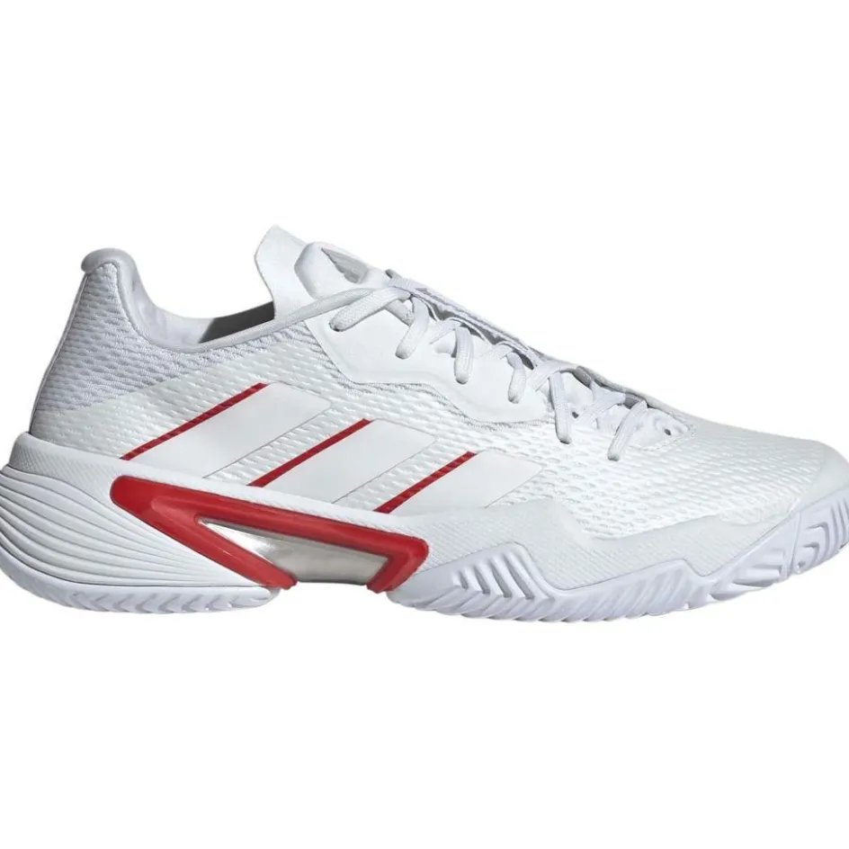 adidas Barricade tennisschoenen dames white red
