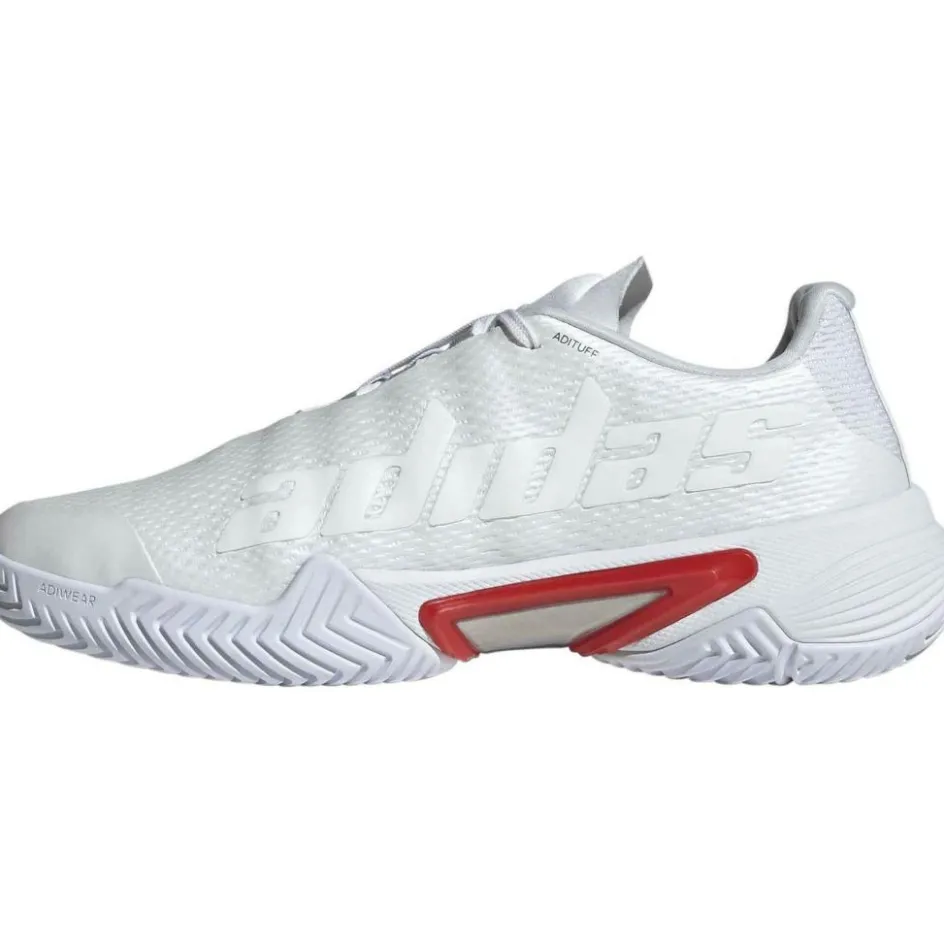 adidas Barricade tennisschoenen dames white red