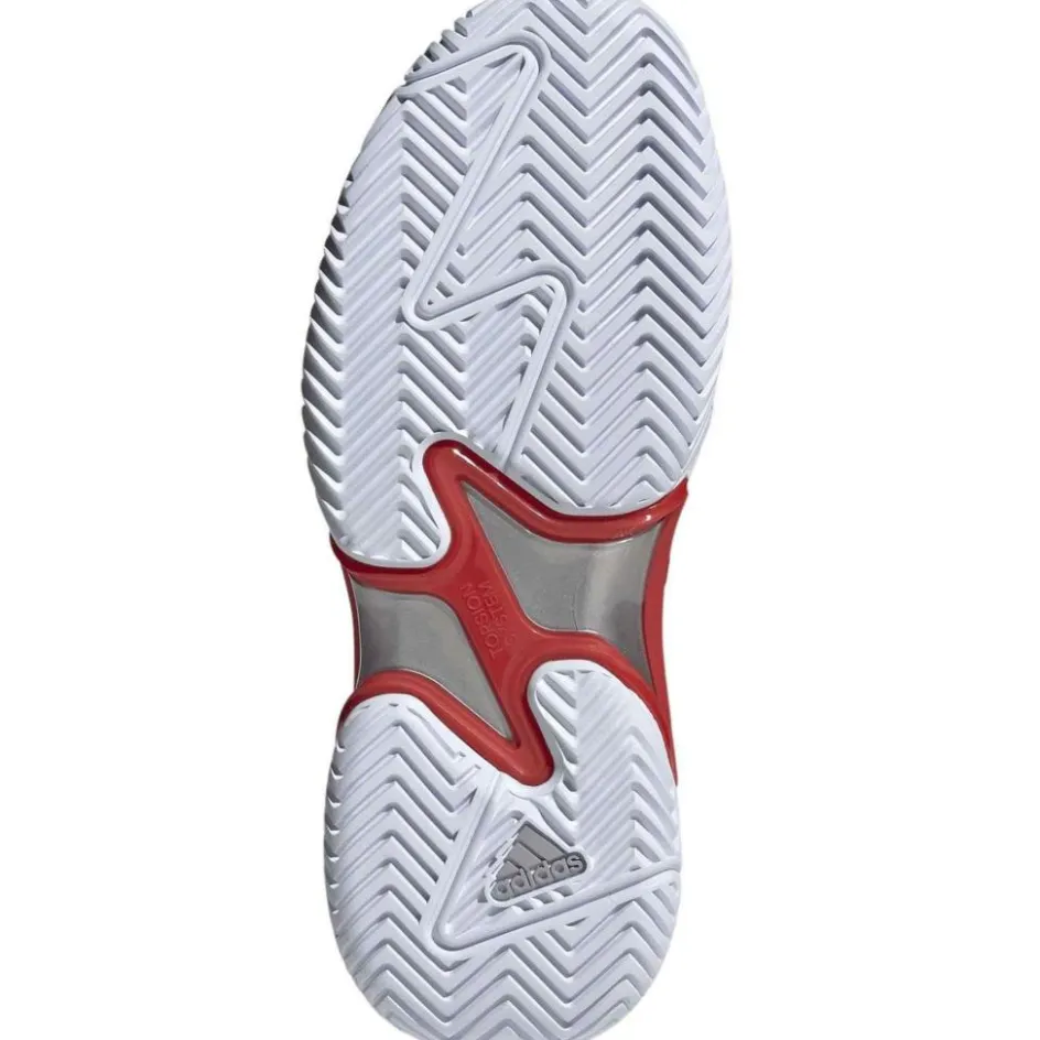 adidas Barricade tennisschoenen dames white red