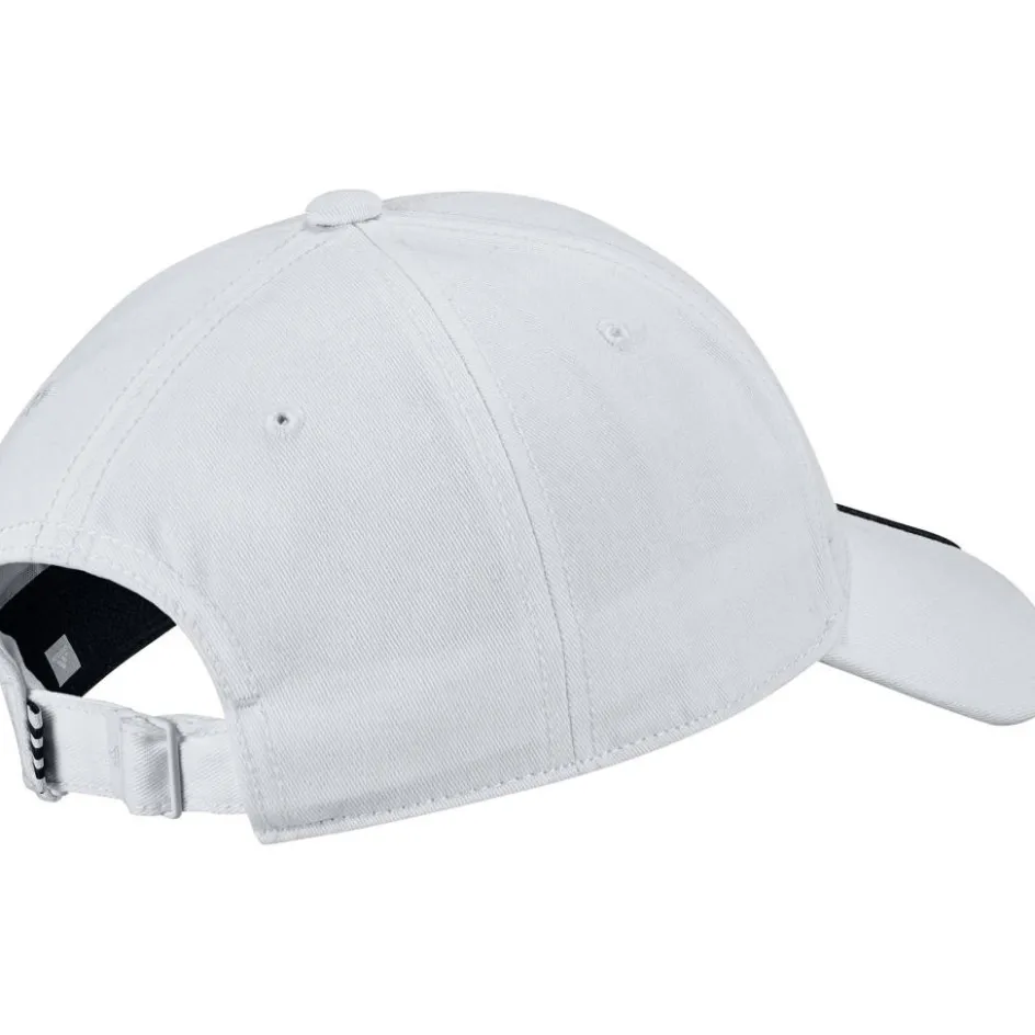 adidas Baseball 3-Stripes Twill tennispet white - L