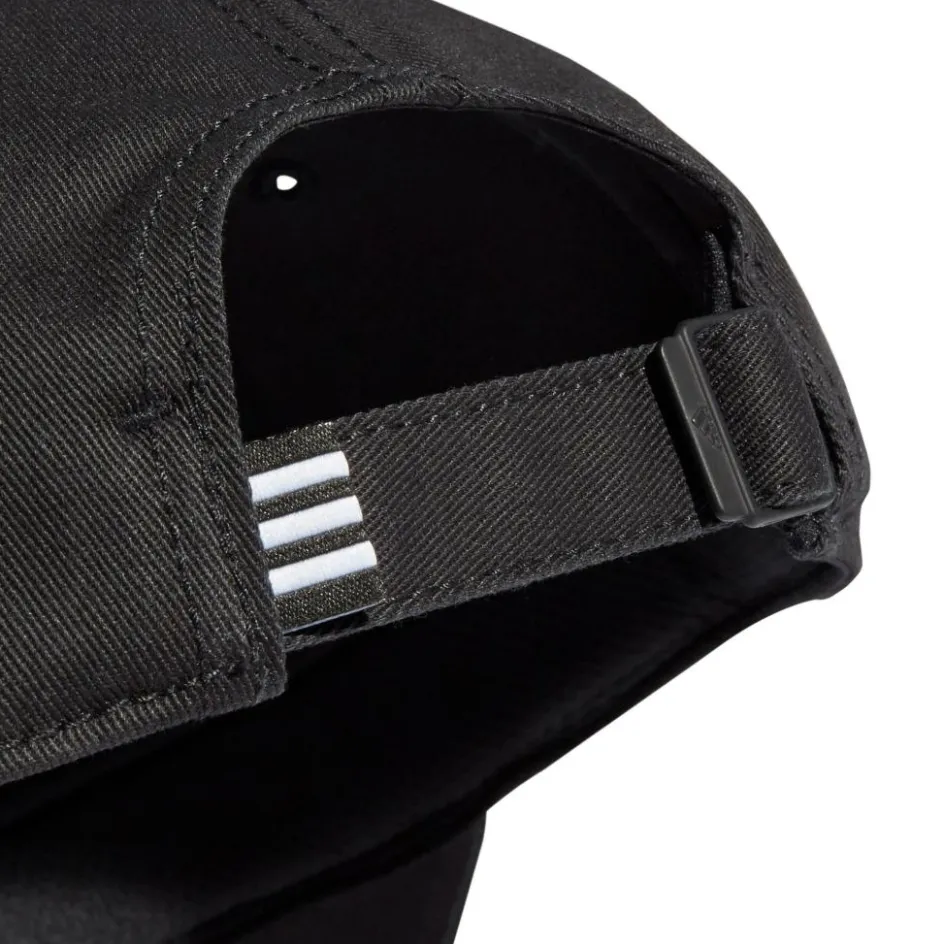 Clearance adidas Baseball 3-Stripes Twill tennispet black