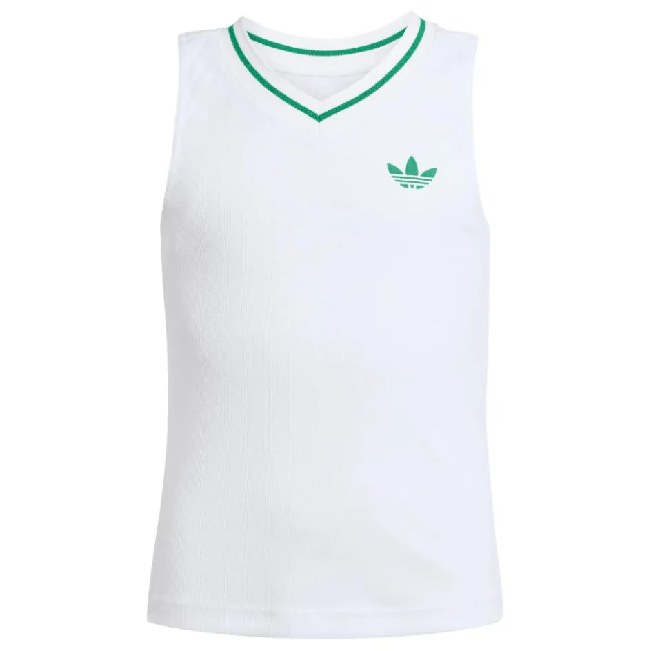 adidas Climacool tennis tanktop junior white