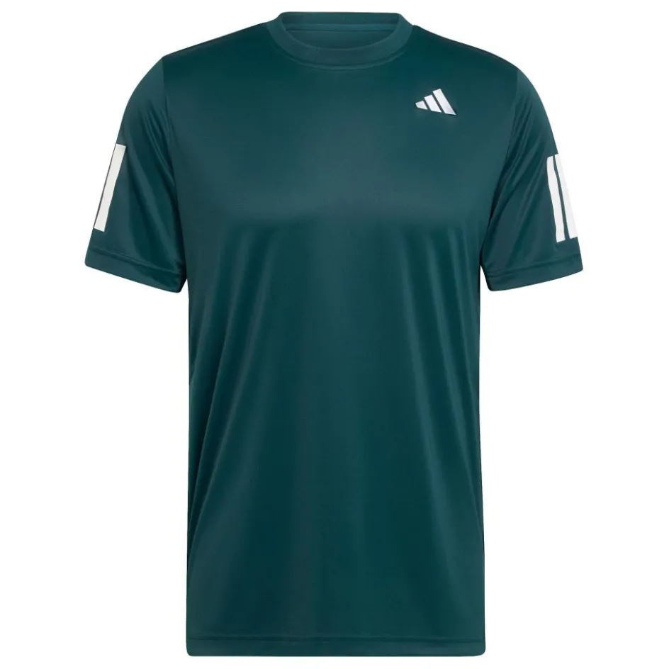 adidas Club Climacool 3-Stripes tennisshirt heren aurora ivy