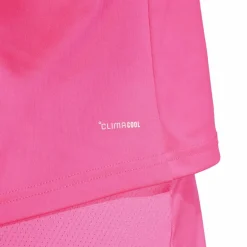 adidas Club 3-stripes tennisshirt dames lucid pink