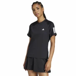 adidas Club 3-stripes tennisshirt dames black