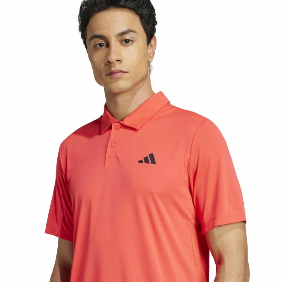Best adidas Club tennispolo heren semi lucid red
