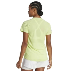 Discount adidas Club tennisshirt dames pulse lime
