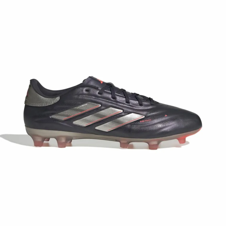 Hot adidas Copa Pure 2 Pro FG voetbalschoenen aurora black platinum metallic turbo