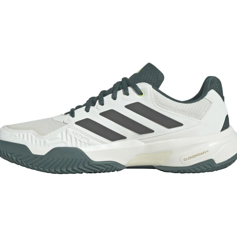 Clearance adidas CourtJam Control 3 tennisschoenen heren offwhite