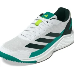 Hot adidas Courtquick padelschoenen heren cloud white cloud white aurora ivy