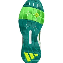 Outlet adidas Crazyquick Boost padelschoenen heren cloud white core black lime burst