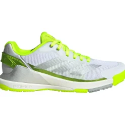 adidas Crazyquick Lightstrike padelschoenen dames lucid lemon wonder silver silver metallic