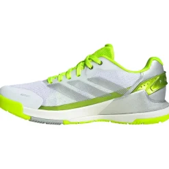 adidas Crazyquick Lightstrike padelschoenen dames lucid lemon wonder silver silver metallic