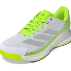 adidas Crazyquick Lightstrike padelschoenen dames lucid lemon wonder silver silver metallic