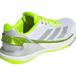 adidas Crazyquick Lightstrike padelschoenen dames lucid lemon wonder silver silver metallic