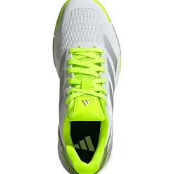 adidas Crazyquick Lightstrike padelschoenen dames lucid lemon wonder silver silver metallic