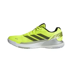Discount adidas Crazyquick padelschoenen heren lucid lemon core black silver metallic