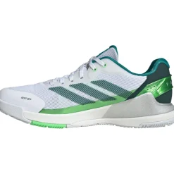 adidas Crazyquick padelschoenen heren cloud white aurora ivy lime burst