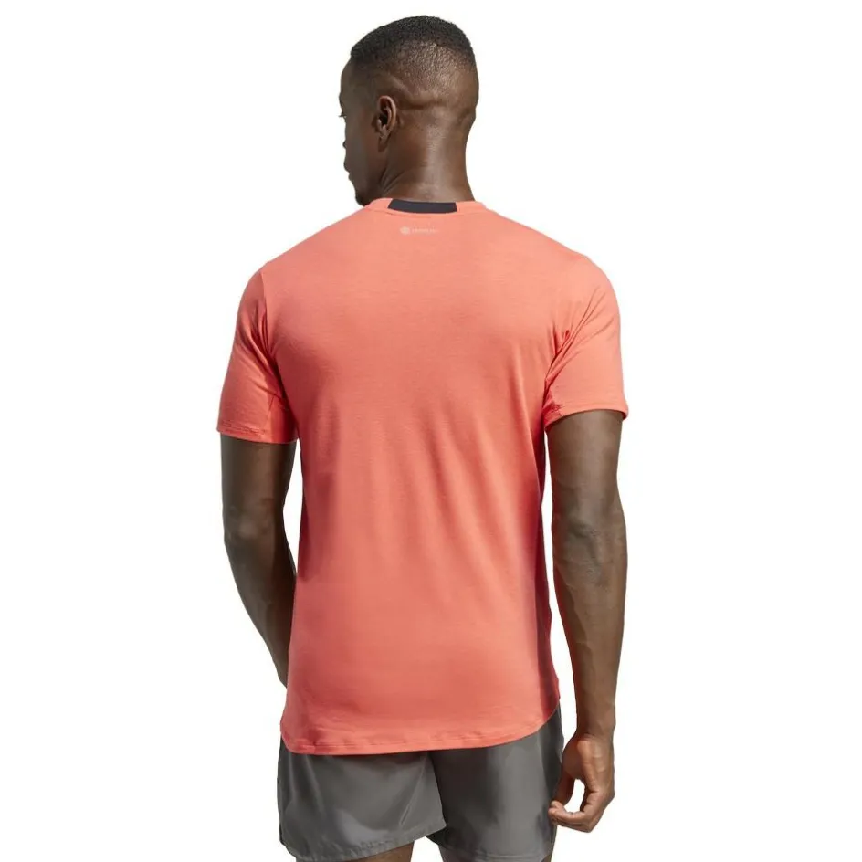 adidas Designed For Training trainingsshirt heren bright red