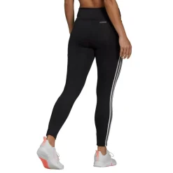adidas Designed To Move 3-Stripes sportlegging dames  black white