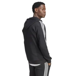 Discount adidas Essential Fleece 3-Stripes vest heren black