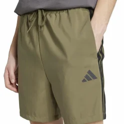 Hot adidas Essentials 3-stripes Chelsea short heren olive strata black