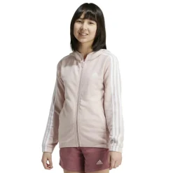 adidas Essentials 3-Stripes vest junior sandy pink white