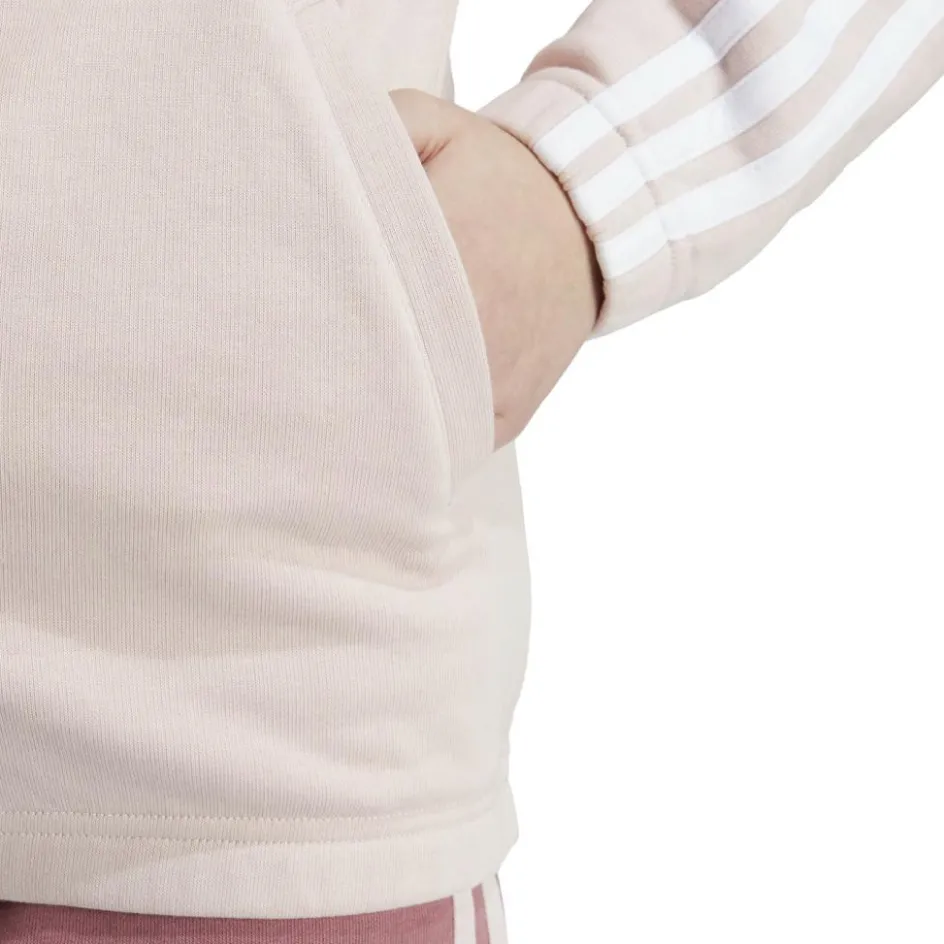 adidas Essentials 3-Stripes vest junior sandy pink white