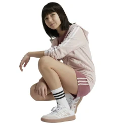 adidas Essentials 3-Stripes vest junior sandy pink white