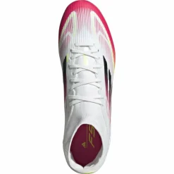 adidas F50 League FG MG Mid voetbalschoenen heren cloud white core black solar yellow