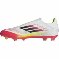 adidas F50 League FG MG voetbalschoenen heren cloud white core black solar yellow