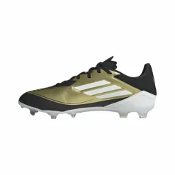 adidas F50 League Messi FG MG voetbalschoenen heren gold metallic cloud white core black