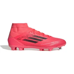 New adidas F50 League Mid-cut FG MG voetbalschoenen turbo aurora black platinum metallic